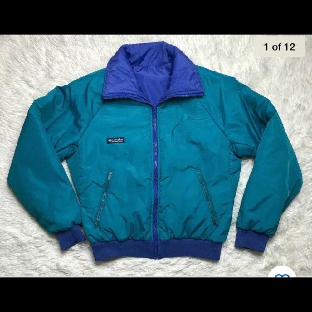 Vintage Columbia Reversible 3M Ski Jacket